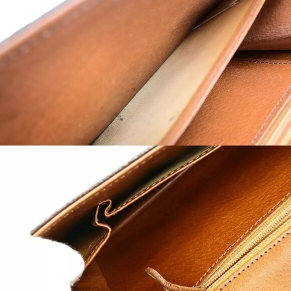 LOUIS VUITTON Pochette Dam GM Clutch Hand Bag Monogram Leather - Picture 4 of 16